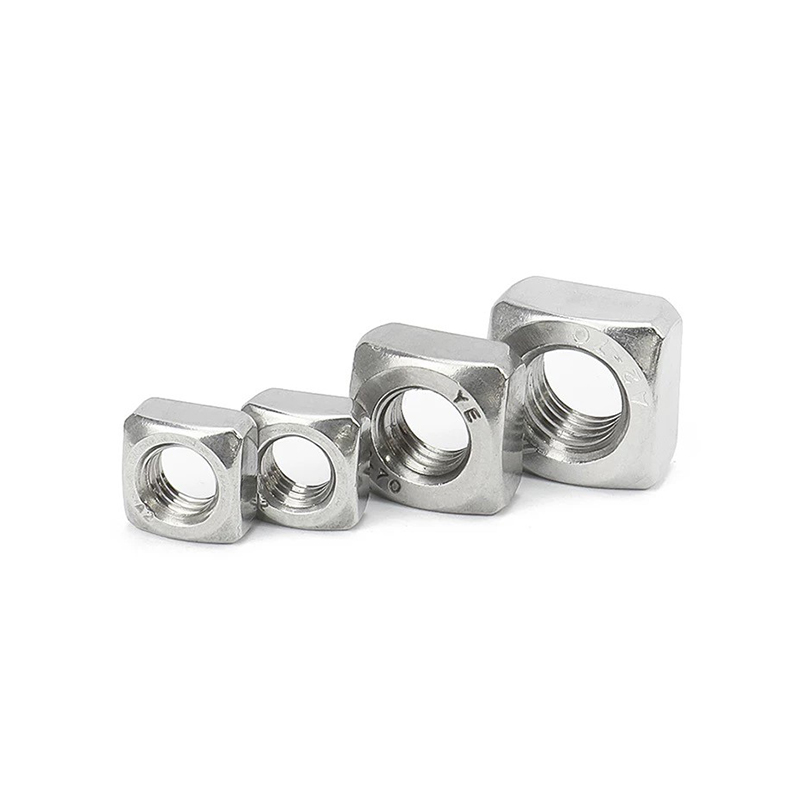 DIN 562 Rostfritt stål fyrkantiga tunna muttrar