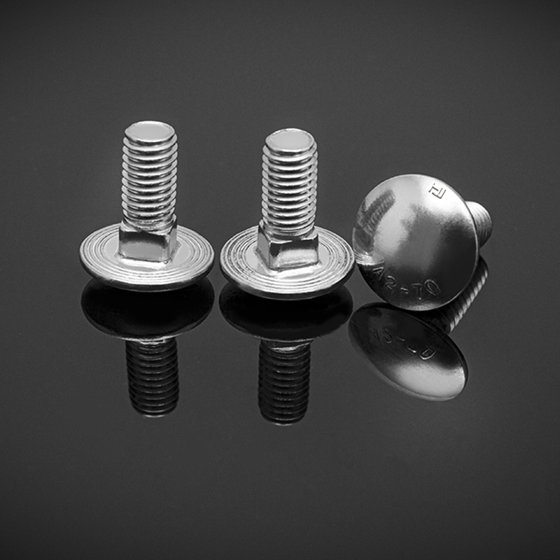 DIN603 Svamphuvud i rostfritt stål med fyrkantiga halsbultar