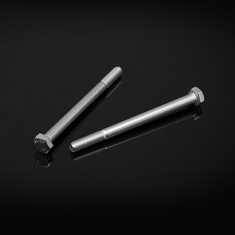 DIN931 Rostfritt stål sexkantsbultar delvis gängade