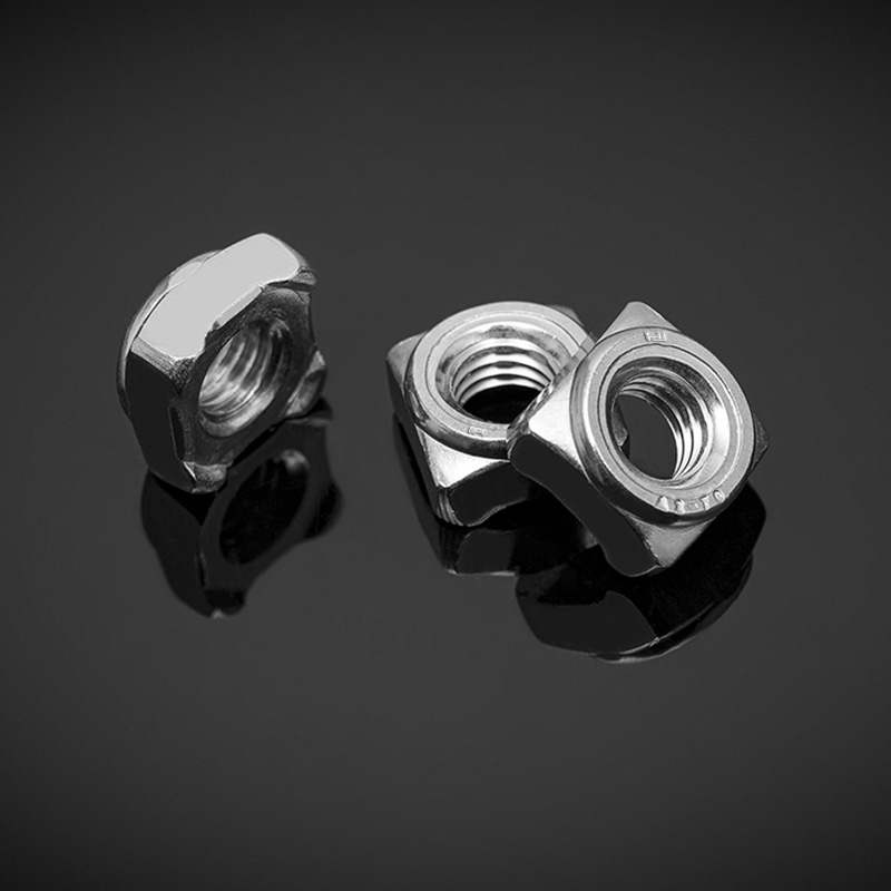 DIN 928 Rostfritt stål fyrkantiga svetsmuttrar